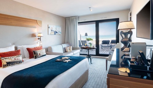 Superior Room, 1 Queen Bed with Sofa bed, Terrace, Sea View