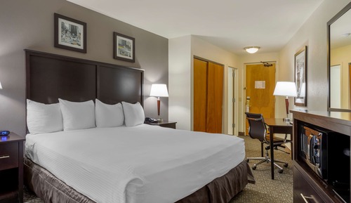 Standard Room, 1 Queen Bed, Non Smoking, Refrigerator & Microwave