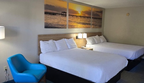 Room, 2 Double Beds, Smoking