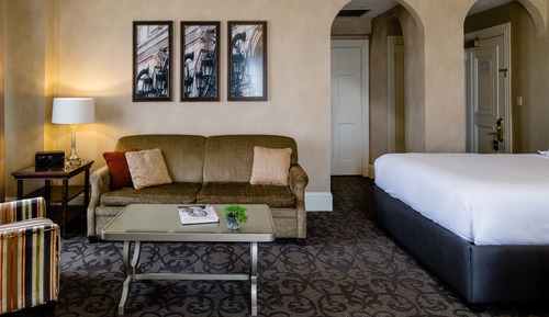 Executive Room, 2 Queen Beds, Fireplace