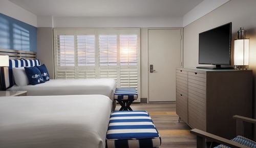 Room, 2 Double Beds, Bay View
