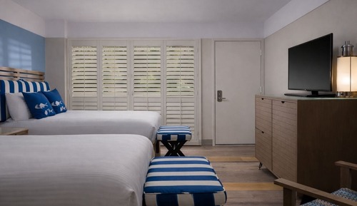 Room, 2 Double Beds, Garden View