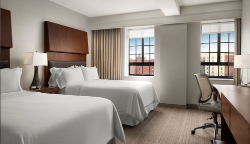 Room, 2 Double Beds, Harbor View