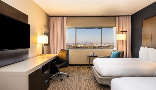 Room, 2 Double Beds (NYC Skyline View Top Floor)