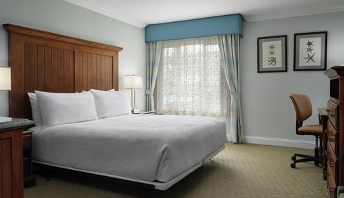 Garden View, Top Floor, 1 King Bed, Accessible, Non-Smoking