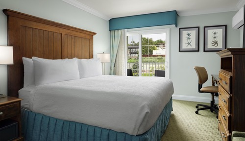 Standard Room, 1 King Bed, Refrigerator & Microwave, Garden View