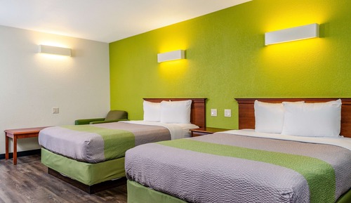 Deluxe Room, 2 Queen Beds, Non Smoking, Kitchenette