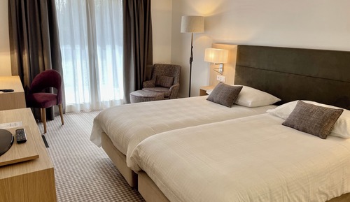 Twin Room, Terrace, Garden View