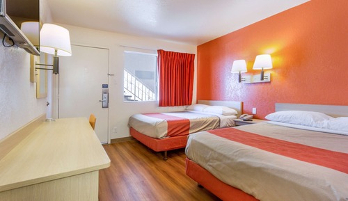 Premium Room, 2 Double Beds, Non Smoking, Refrigerator