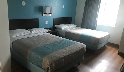 Deluxe Room, 2 Double Beds, Non Smoking, Refrigerator & Microwave