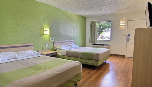 Deluxe Room, 2 Queen Beds, Non Smoking, Refrigerator & Microwave