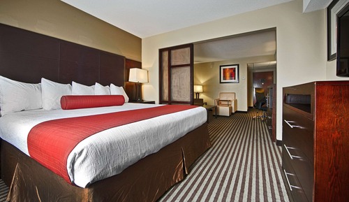 Suite, 1 King Bed with Sofa bed, Non Smoking