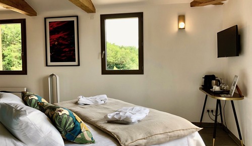 Panoramic Double Room, Hot Tub, Valley View