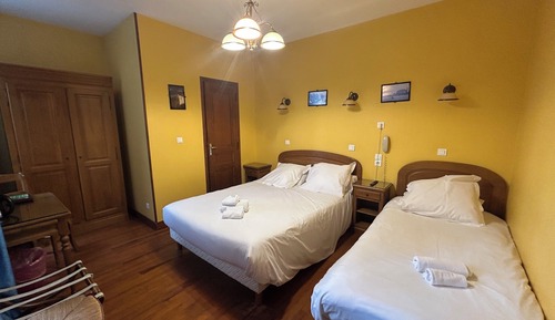 Triple Room, Courtyard View