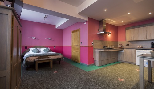 Triple Room, Accessible, Courtyard View