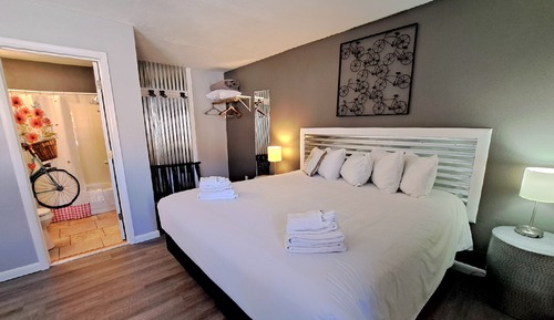 Signature Suite, 1 King Bed with Sofa bed, Kitchen