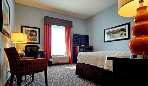 Room, 1 King Bed, Refrigerator & Microwave