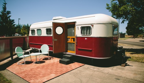 1951 M-System Special Deluxe Travel Trailer