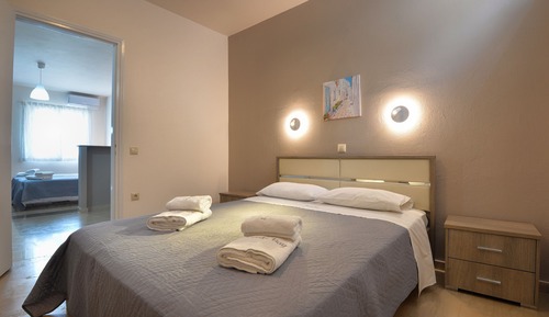 Family Quadruple Room, 2 Bedrooms, Sea View