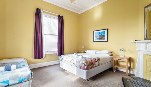 Family Room, Shared Bathroom