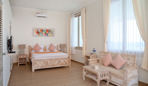 Deluxe Double Room, 1 King Bed, Terrace, Sea Facing