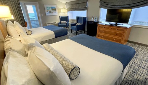 Room, 2 Queen Beds, Balcony, Ocean View