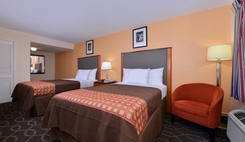 Standard Double Room, 2 Double Beds, Smoking