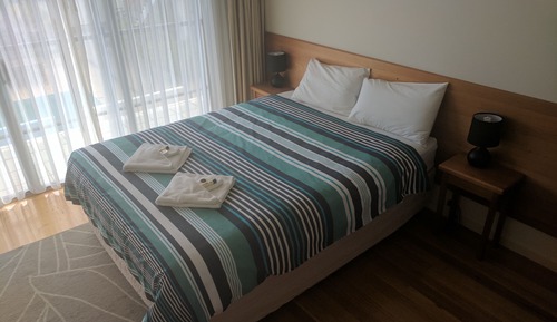 Basic Double Room, 1 Bedroom, Kitchen, Pool View