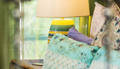 Deluxe Double Room, 1 Queen Bed, Bathtub, Garden View