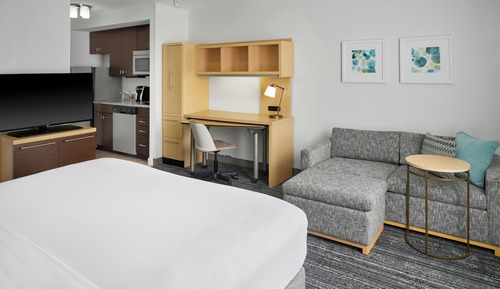 Studio, 1 King Bed with Sofa bed