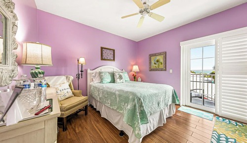 Balcony with Ocean View, 1 Queen bed, Shower