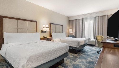 Room, 2 Queen Beds, Refrigerator & Microwave
