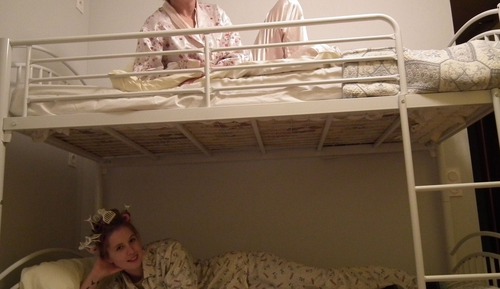 Shared Dormitory, Women only, Patio (For 4)