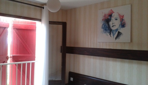 Double Room, Private Bathroom, Garden View