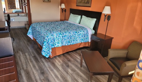 Standard Room, 1 King Bed, Non Smoking, Refrigerator & Microwave