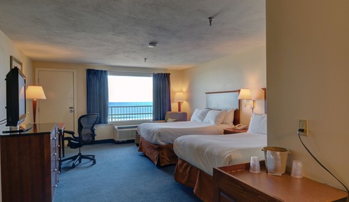 Standard Room, 2 Double Beds, Non Smoking, Ocean View