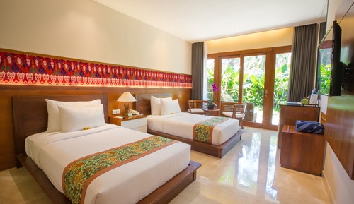 Deluxe Double or Twin Room, 1 Bedroom, Garden View