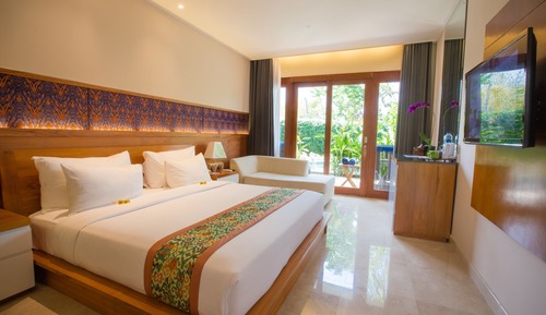 Deluxe Double Room, 1 Bedroom, Pool Access