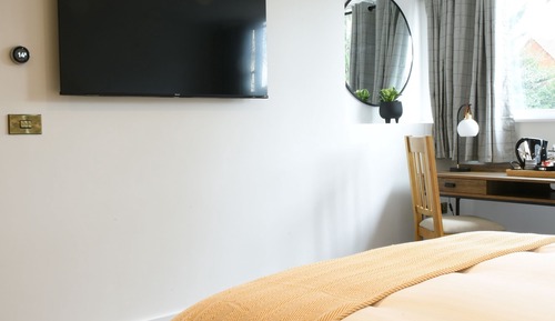 Luxury Studio Suite, 1 King Bed, Non Smoking, Private Bathroom