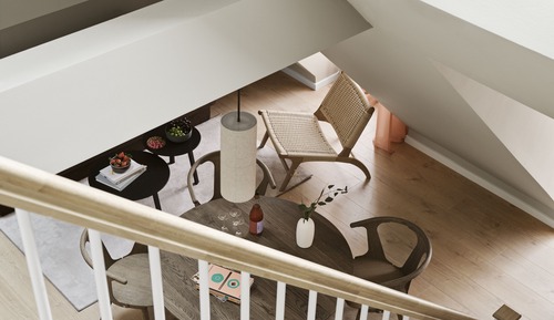 One Bedroom Duplex Apartment for 6