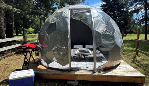 Panoramic Tent, Shared Bathroom, Mountain View