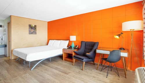 Single Room, 1 King Bed, Accessible Bathtub