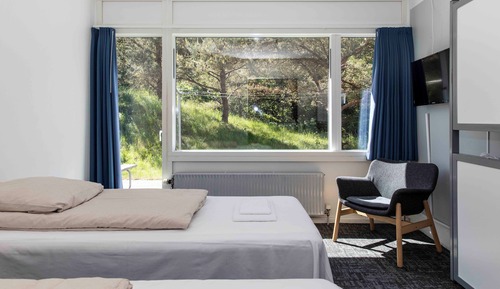 Twin with Bunk Beds & Terrase