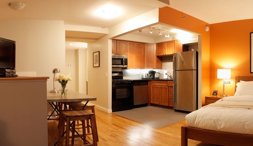 Deluxe Studio w/ Sofa Bed