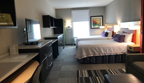 Studio, 2 Queen Beds, Accessible, Bathtub