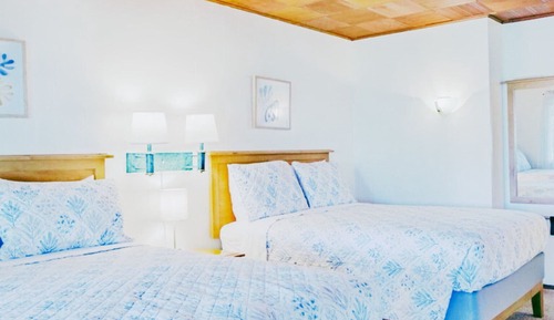 Double Room, 2 Double Beds, Kitchenette