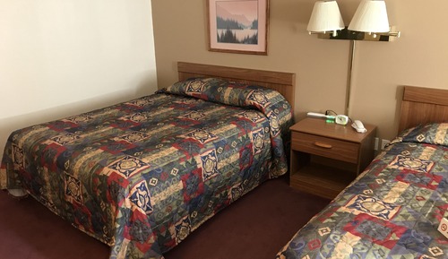 Standard Double Room, 2 Queen Beds, Refrigerator & Microwave