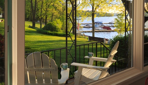 Standard Room, 2 Double Beds (Lake Shore)