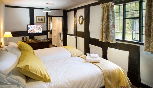 Deluxe Twin Room, 2 Twin Beds, Ensuite, Garden View