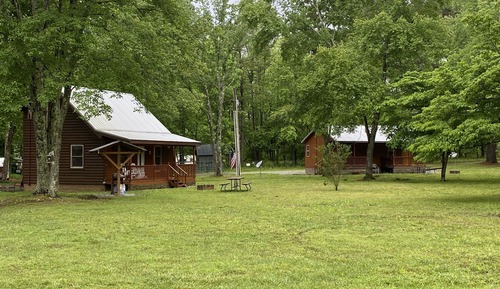Traditional Cabin, 1 Queen Bed with Sofa bed, Garden Area